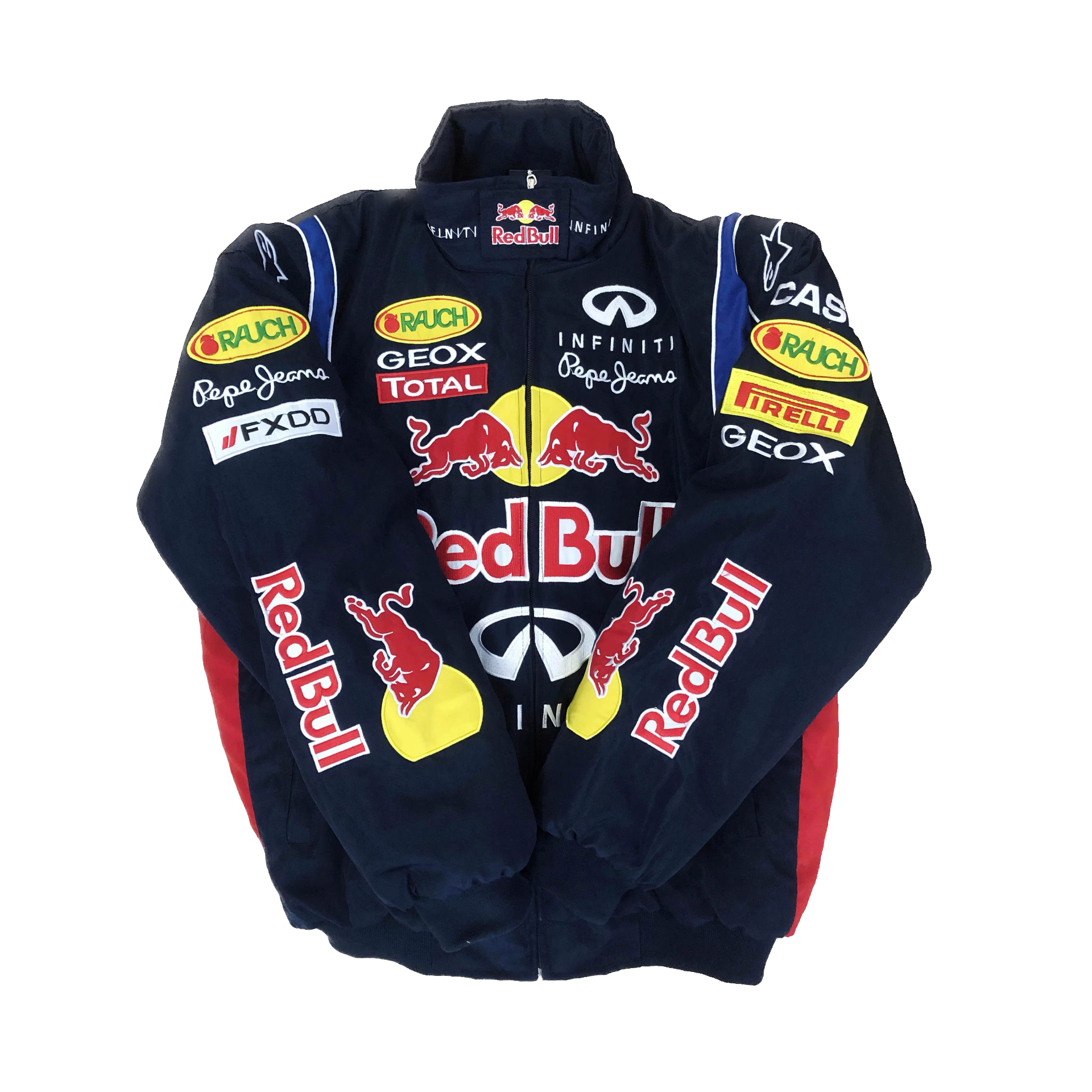RedBull F1 レーシングジャケット ダークブルー – 300km/h Club RedBull F1 レーシングジャケット ダークブルー – 300km/h Club