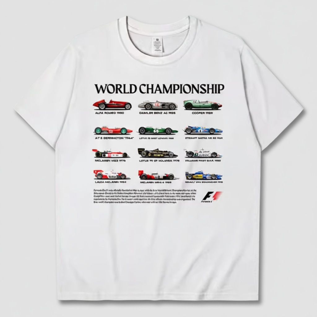 F1 "World Championship" グラフィックT