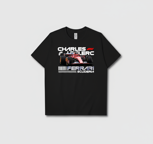 Ferrari "Charles Leclerc" グラフィックT