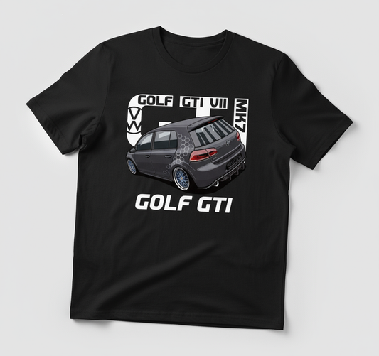 VW "GOLF GTI" グラフィックT