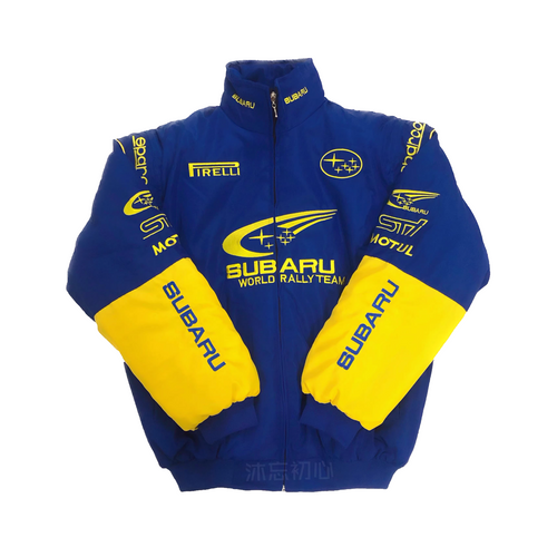SUBARU Rally Racing Jacket Yellow