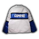 BMW COMPAQ Faux Leather Jacket White 