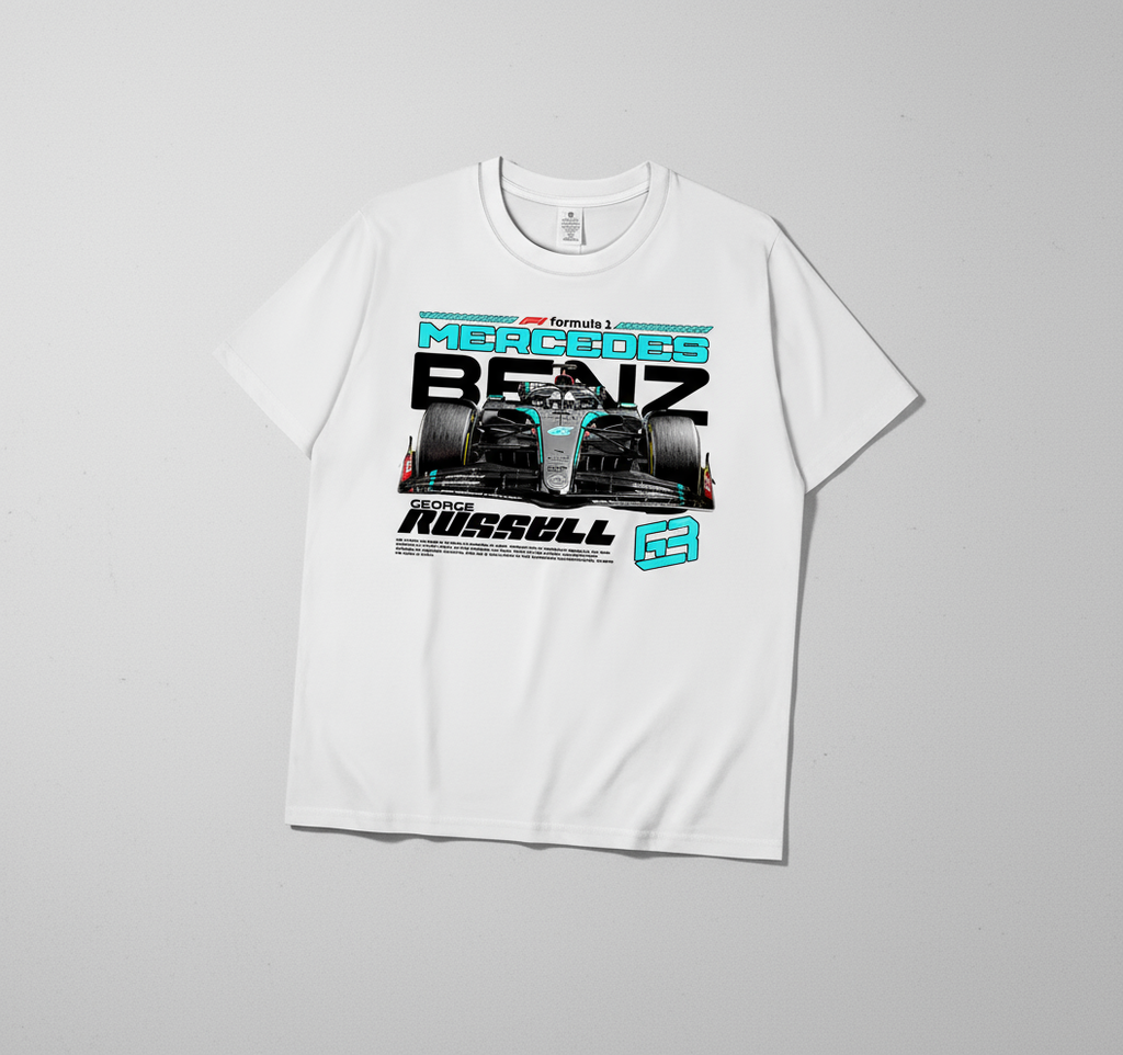 Mercedes-AMG "George Russell" F1 Graphic T-shirt 