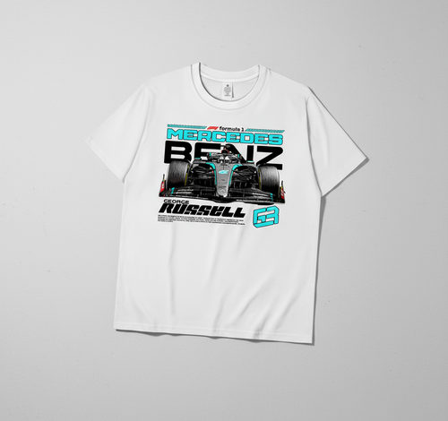 Mercedes-AMG "George Russell" F1 Graphic T-shirt 
