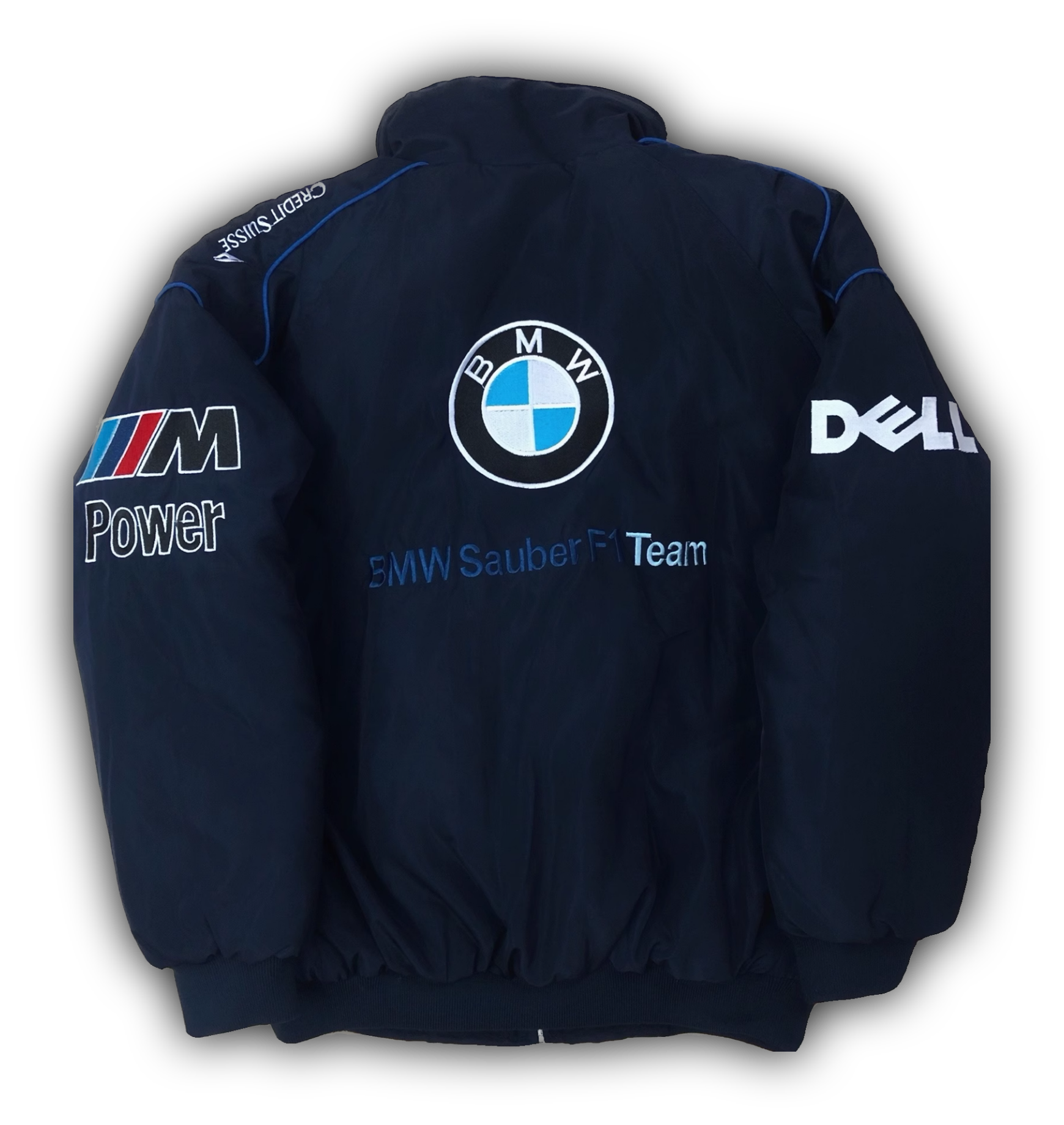 新品未使用 BMW WILL LAMS 刺繍 中綿 F1レーシングジャケット BMW Williams F1 レーシングジャケット XL 中綿ジャケット - メルカリ