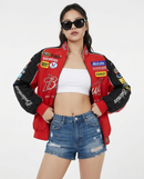 Budweiser NASCAR Racing Jacket, Red (Spring/Summer/Cotton-Free)