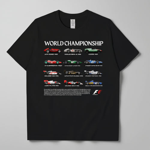 F1 "World Championship" Graphic T-shirt