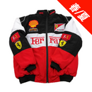 [Spring/Summer/Cottonless] Ferrari F1 Racing Jacket White
