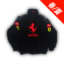 [Spring/Summer/Cottonless] Ferrari F1 Racing Jacket Black
