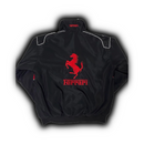 Ferrari F1 Center Split Racing Jacket Black