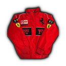 Ferrari F1 Center Split Racing Jacket Red