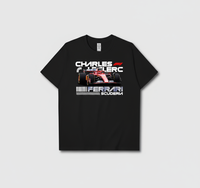 Ferrari "Charles Leclerc" Graphic T-shirt