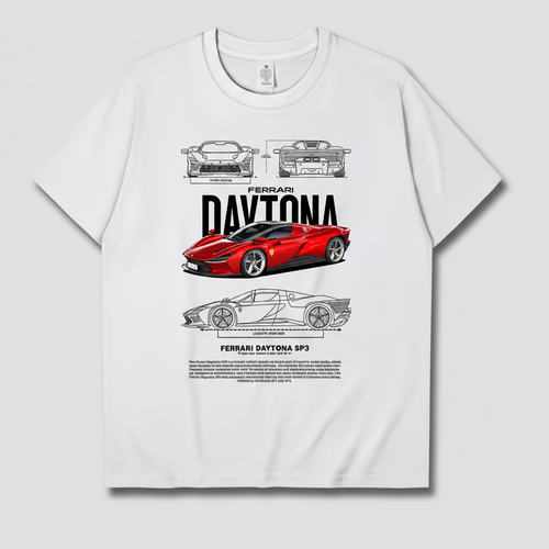 Ferrari "Daytona" Graphic T-shirt 