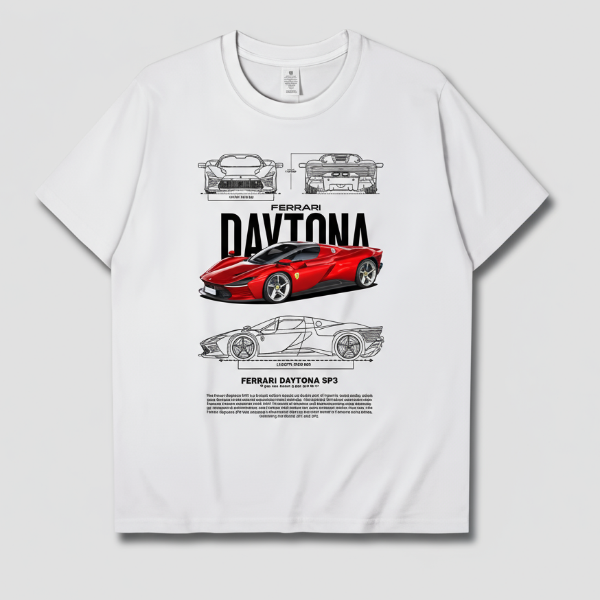 Ferrari "Daytona" Graphic T-shirt 