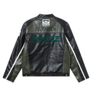 Ferrari Olympus Faux Leather Racing Jacket Green 
