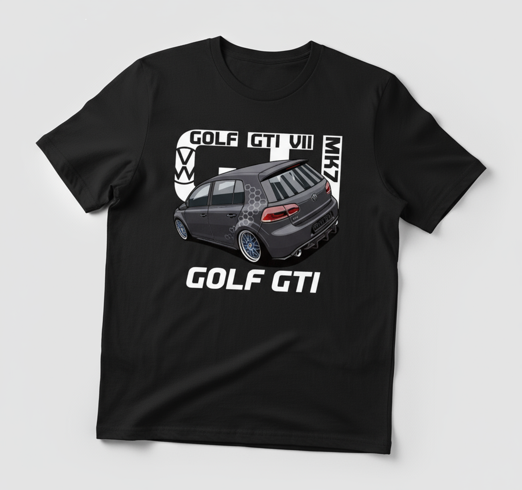 VW "GOLF GTI" Graphic T-shirt