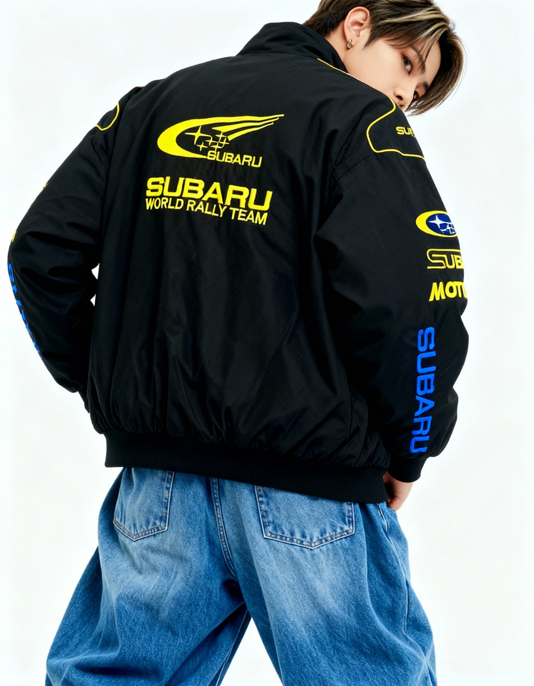 SUBARU Rally Racing Jacket Black