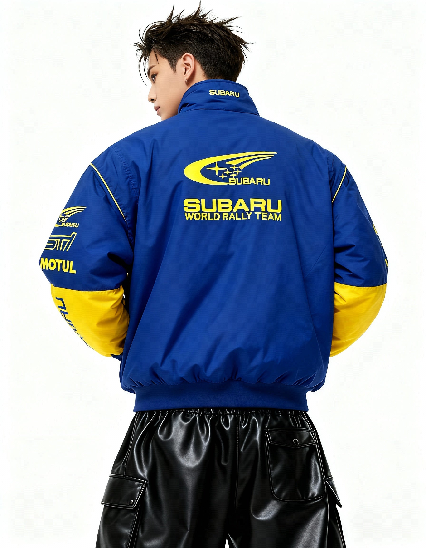 SUBARU Rally Racing Jacket Yellow