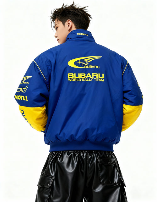 SUBARU Rally Racing Jacket Yellow