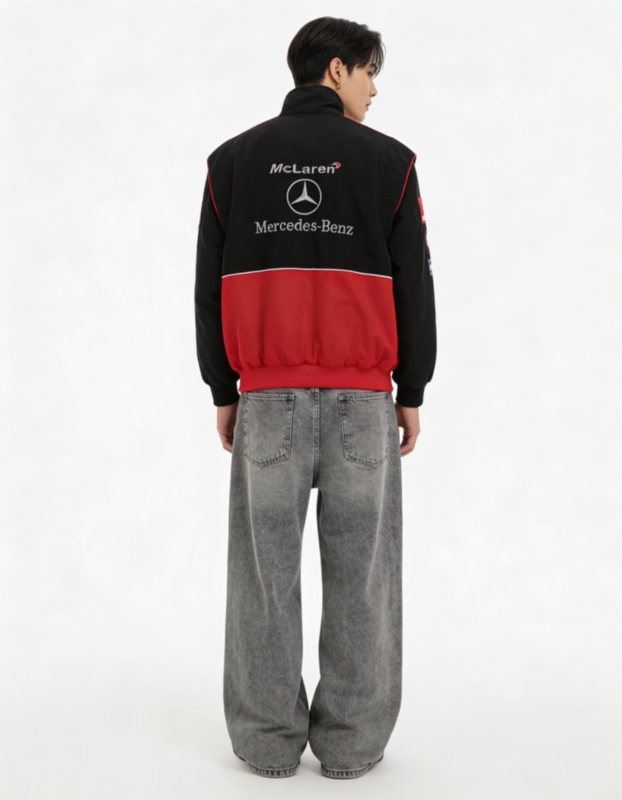 Mercedes-Benz F1 Racing Jacket Red