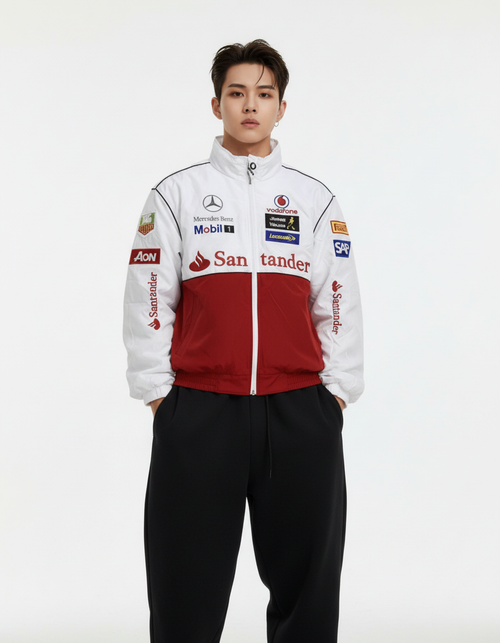 Mercedes-Benz F1 Racing Jacket White