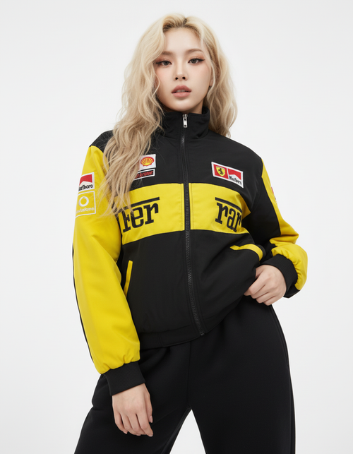 Ferrari F1 Racing Jacket Yellow