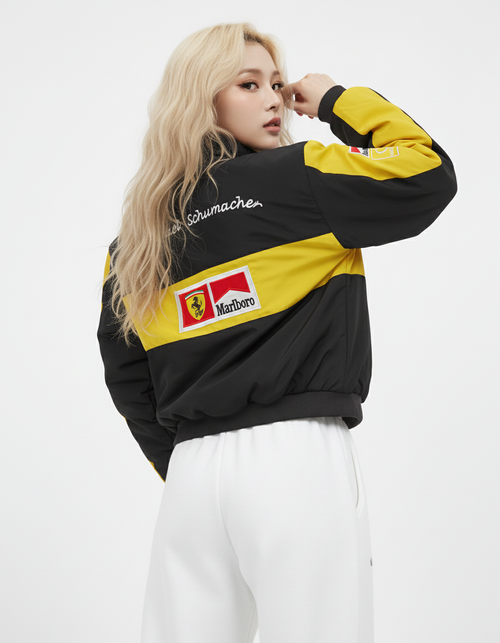 Ferrari F1 Racing Jacket Yellow