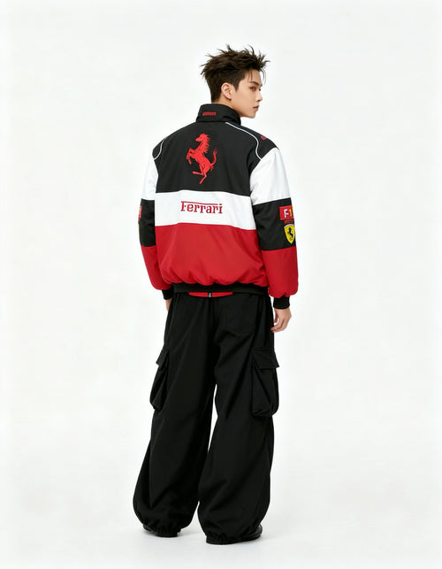 Ferrari F1 Racing Jacket White