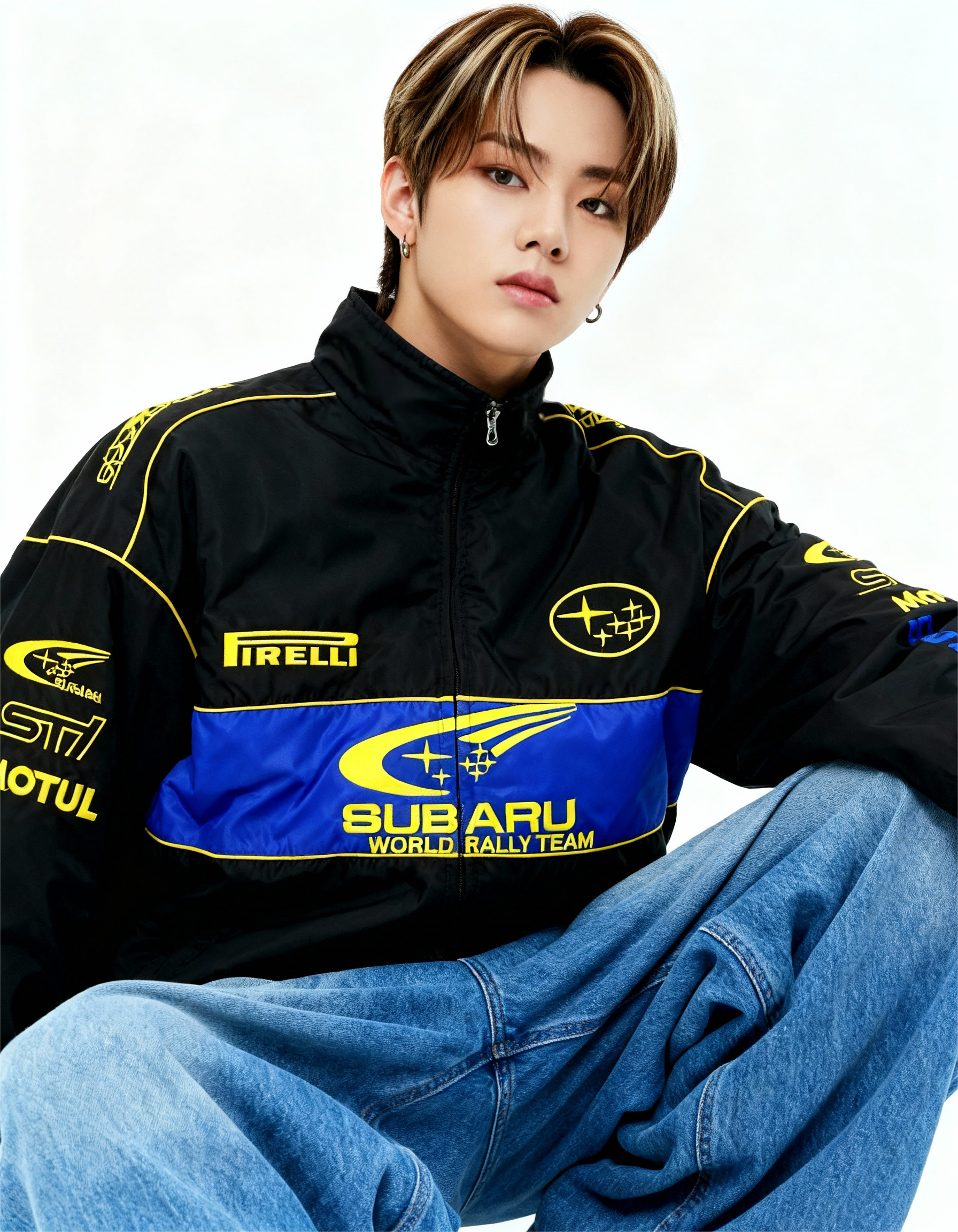 SUBARU Rally Racing Jacket Black