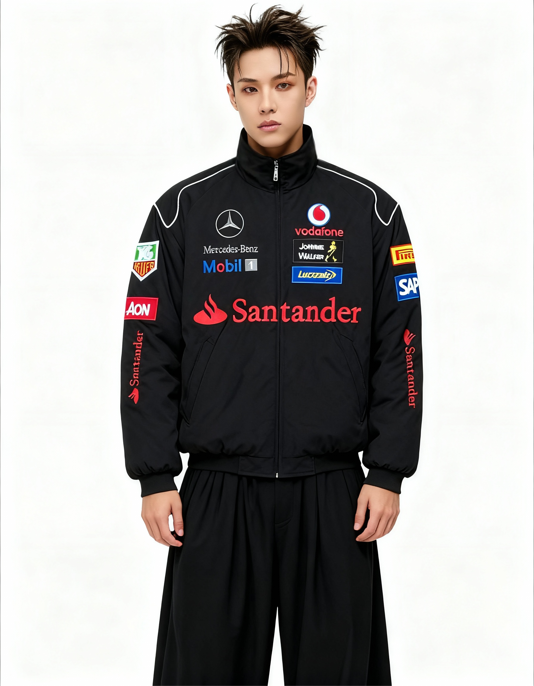 Mercedes-Benz F1 Racing Jacket Black