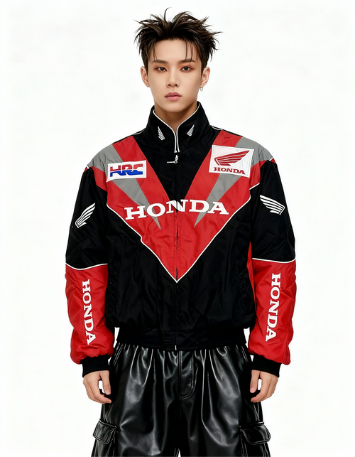 HONDA レーシングジャケット レッド – 300km/h Club