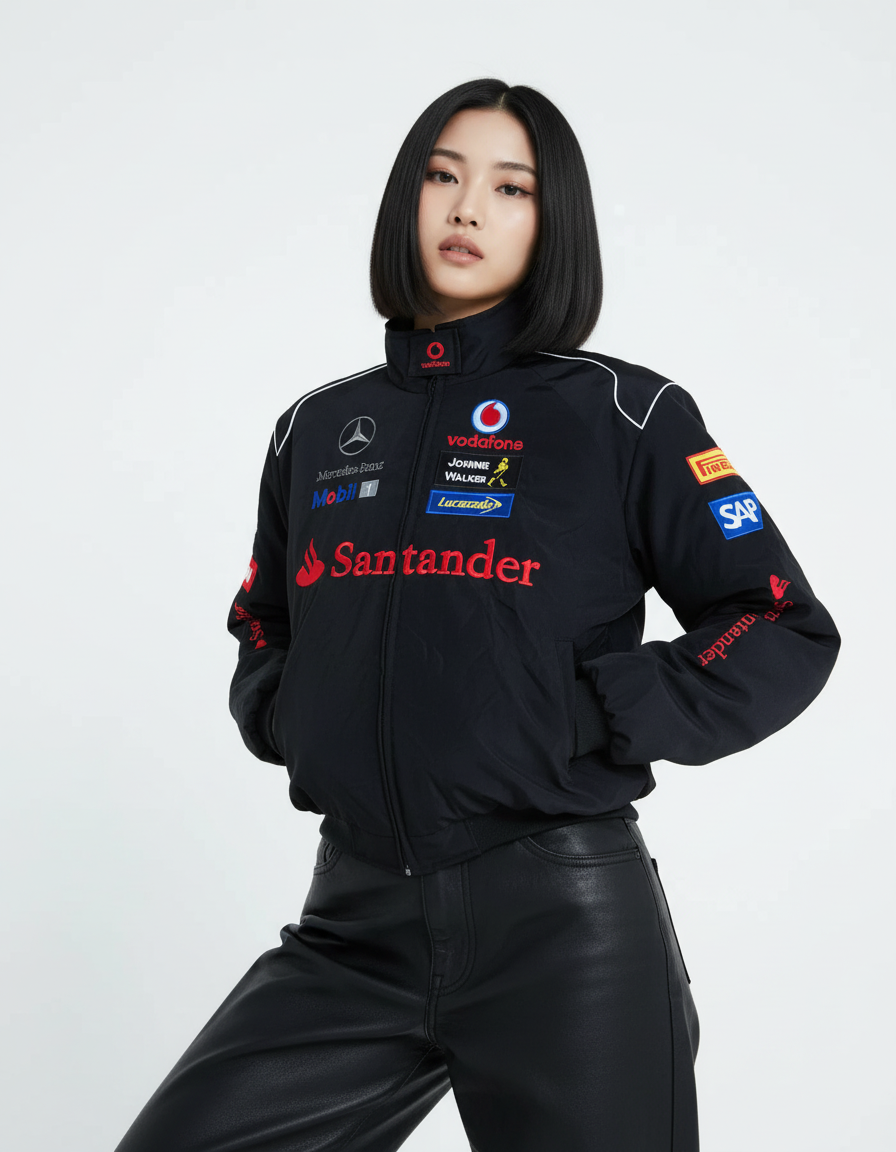 Mercedes-Benz F1 Racing Jacket Black