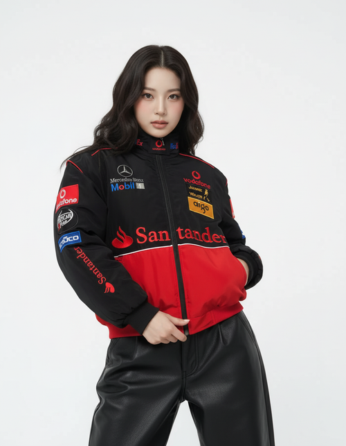 Mercedes-Benz F1 Racing Jacket Red