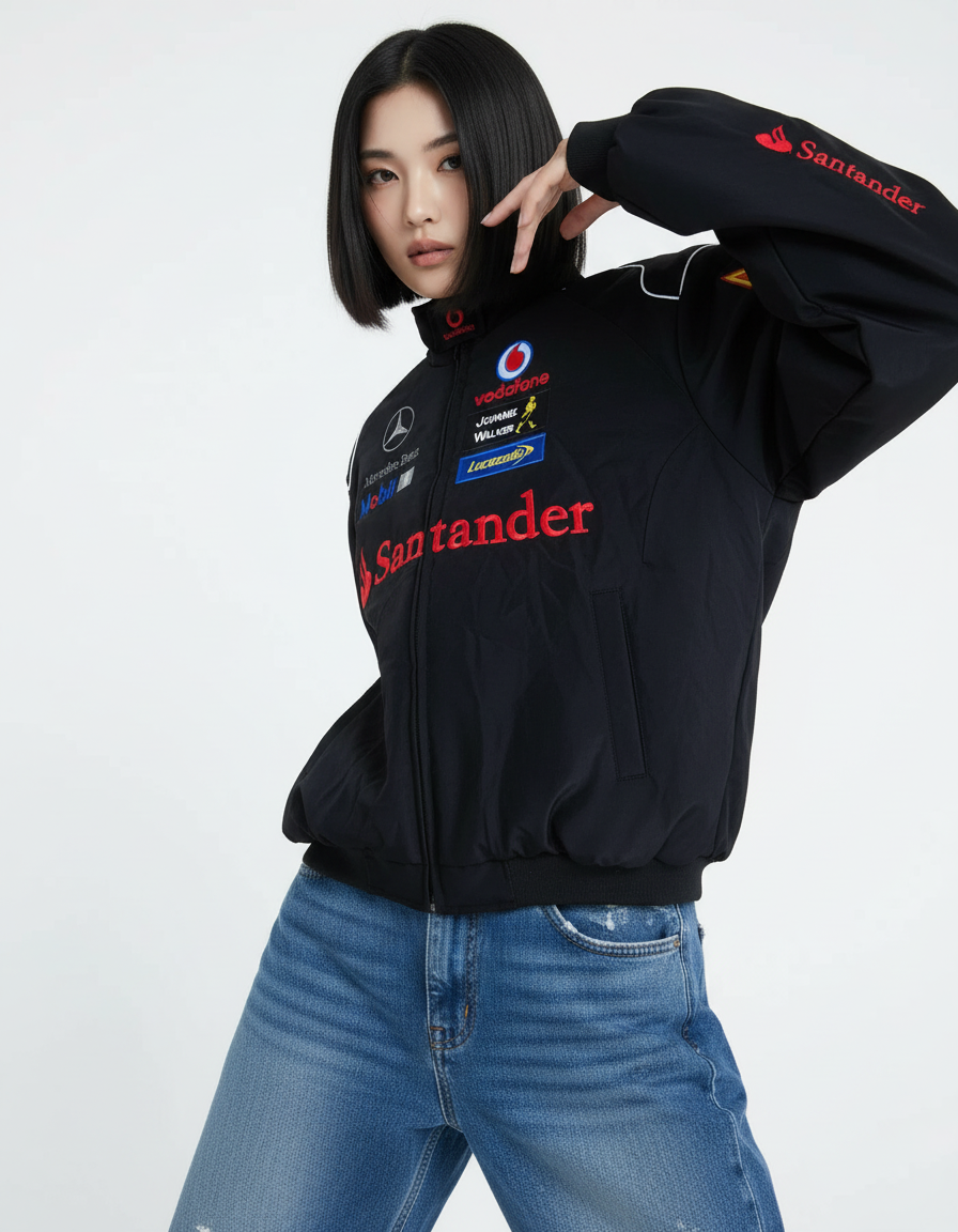 Mercedes-Benz F1 Racing Jacket Black