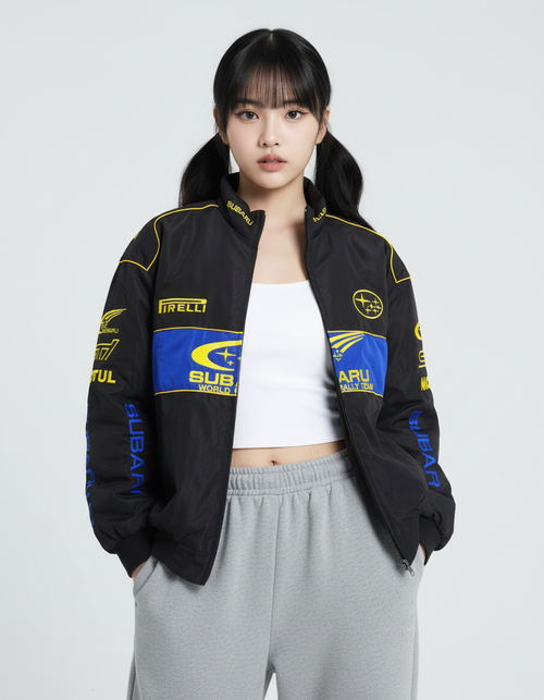 SUBARU Rally Racing Jacket Black